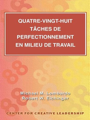 cover image of Eighty-Eight Assignments for Development in Place (French Canadian)